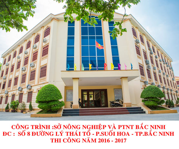 Sở công nghiệp và PTNT Bắc Ninh